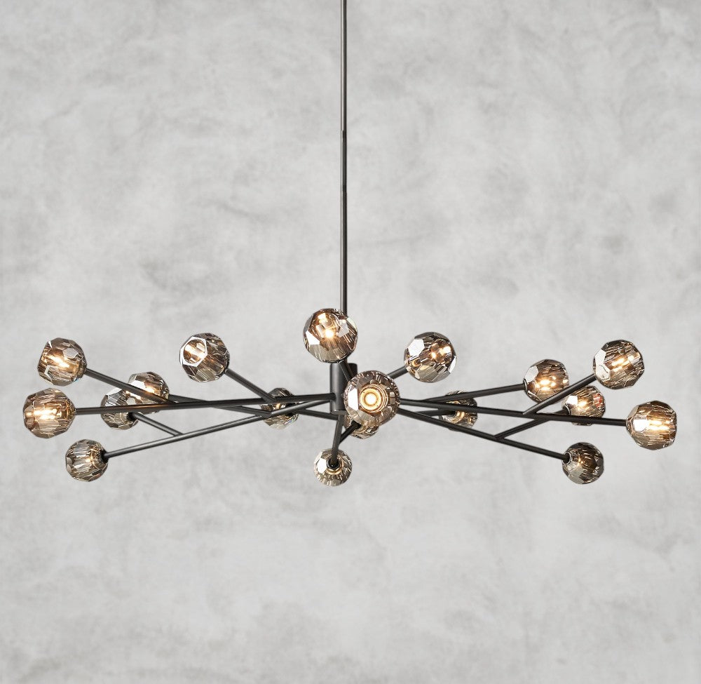 Boule De Cristal Round Chandelier 24", 36", 48", 60", 72"